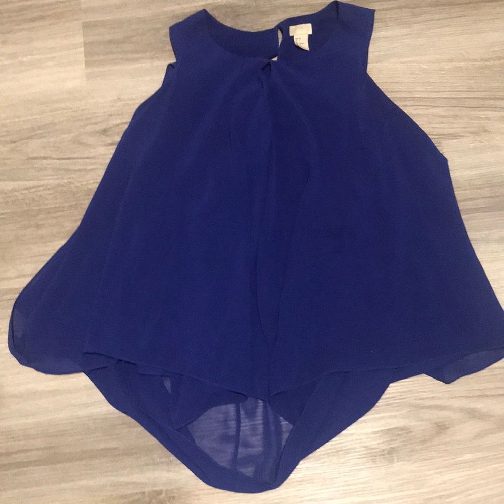 Purple H & M Blouse